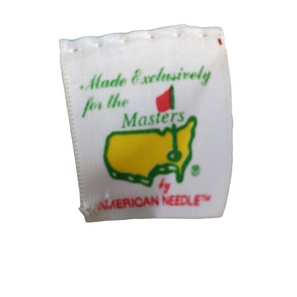 The Masters Augusta National Golf Green Visor. Adjustable. Made In U.S.A. - Picture 5 of 6